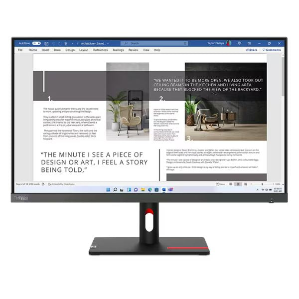 Monitor Lenovo S27I-30 27"
