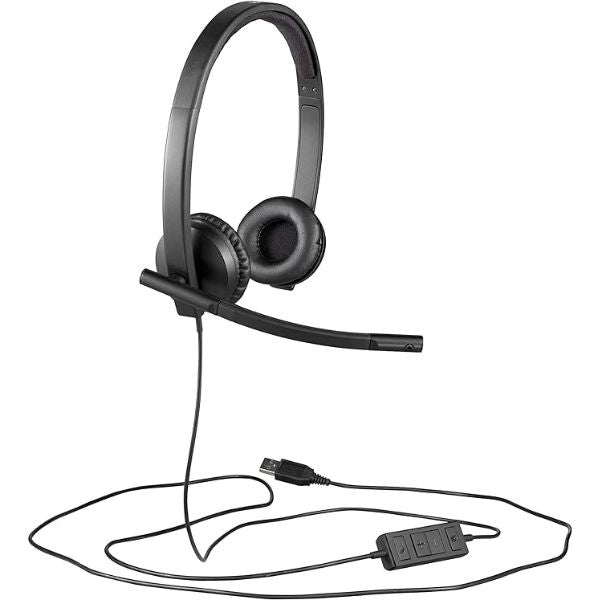 Diadema Logitech H570e USB Stereo