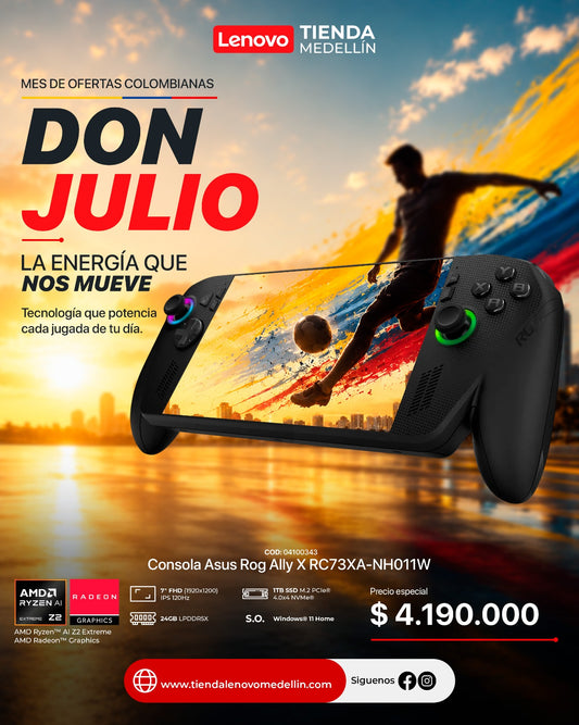 Consola Asus ROG Xbox Ally X Ryzen AI Z2 Extreme