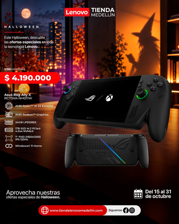 Consola Asus ROG Xbox Ally X Ryzen AI Z2 Extreme