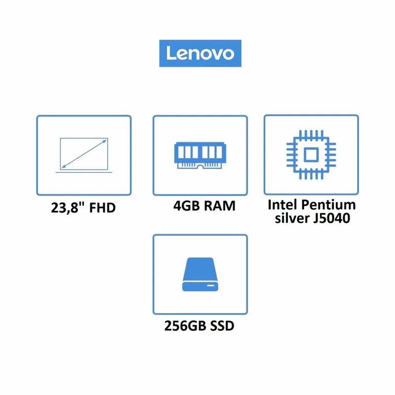 Computador Lenovo IdeaCentre A340-24IGM Intel Pentium Silver J5040