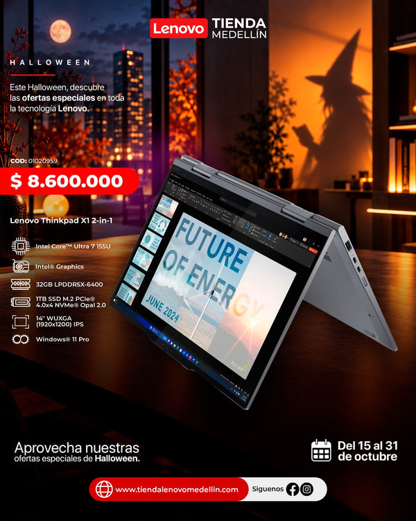 Portátil Lenovo ThinkPad X1 Gen9 Ultra 7 165U