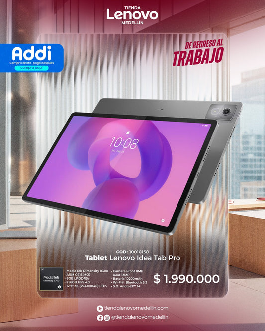 Lenovo Idea Tab Pro MediaTek Dimensity 8300