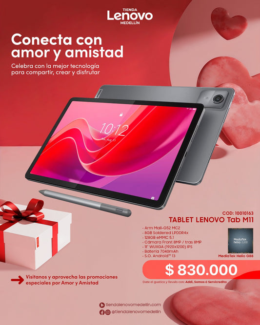 Lenovo Tab M11 TB330FU MediaTek Helio G88