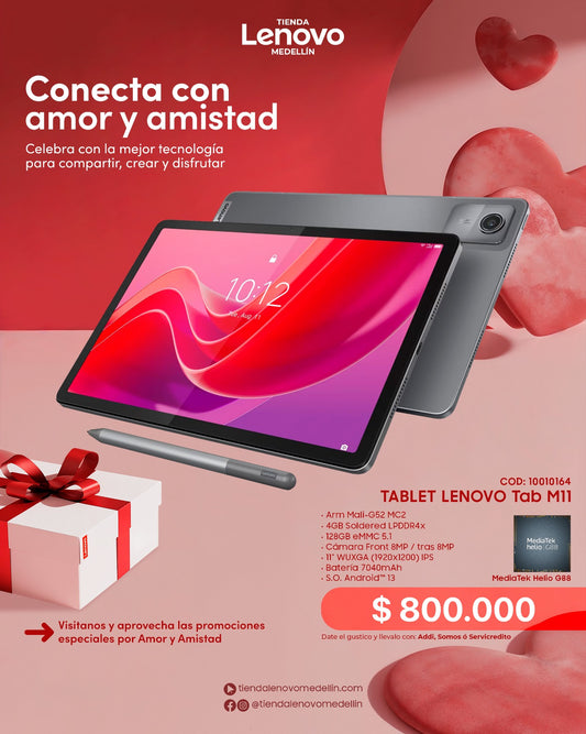 Lenovo Tab M11 TB330FU MediaTek Helio G88