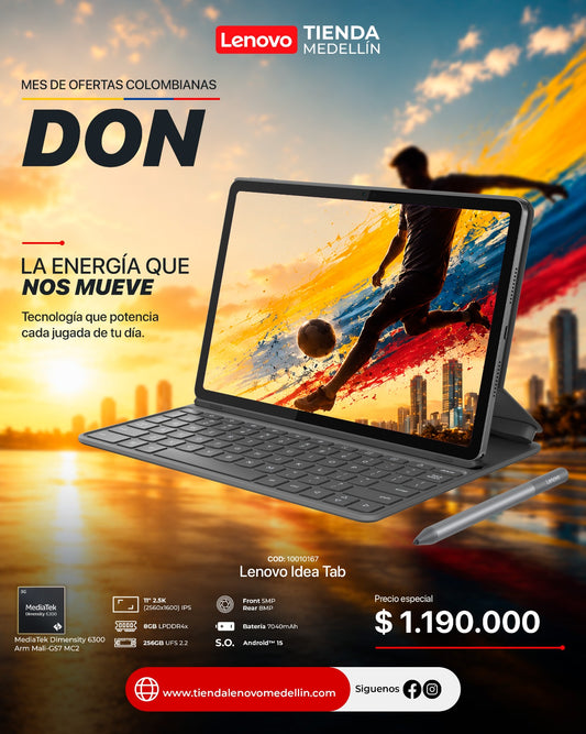 Lenovo Idea Tab TB336Z MediaTek Dimensity 6300