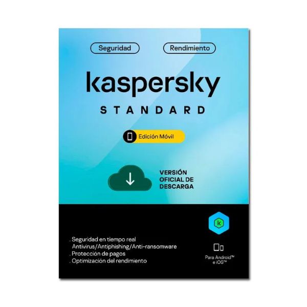 Licencia Kaspersky Antivirus Standard