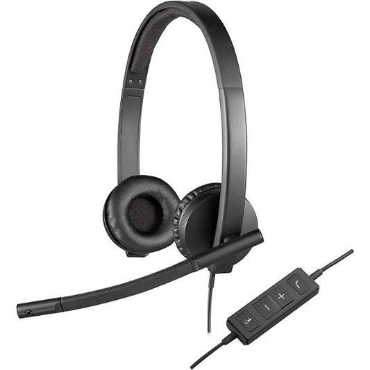 Diadema Logitech H570e USB Stereo